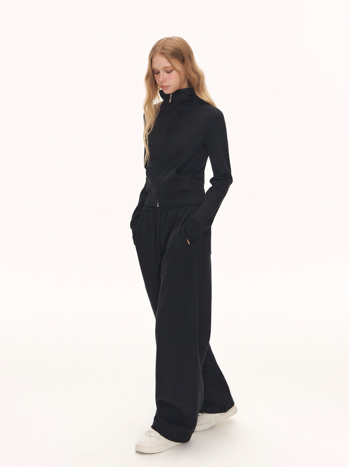 High Waisted Relaxed Fit Sweatpants