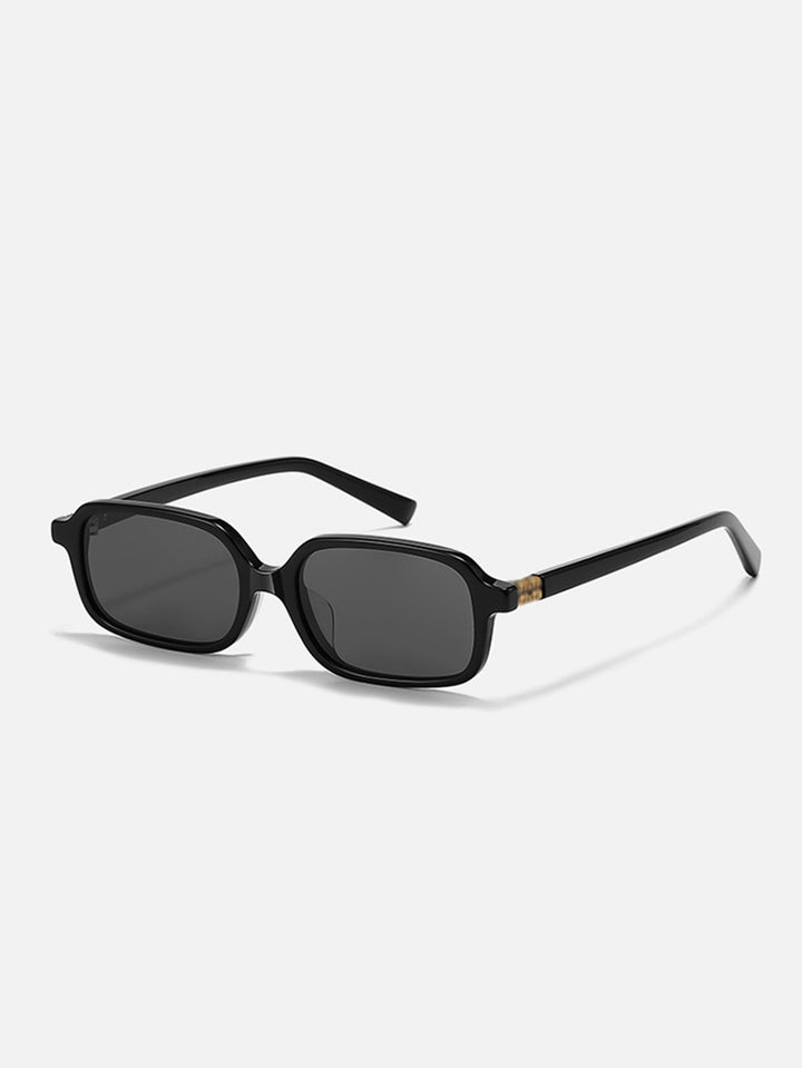 Handcrafted Tortoiseshell Rectangular Sunglasses