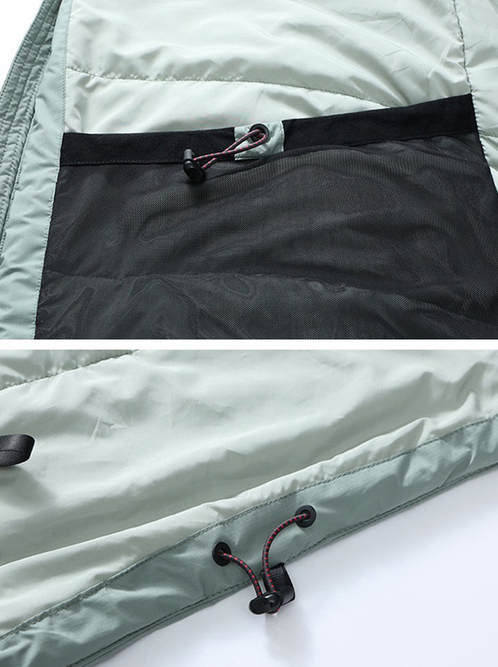 Waterproof Lightweight Hooded Puffer Jacket