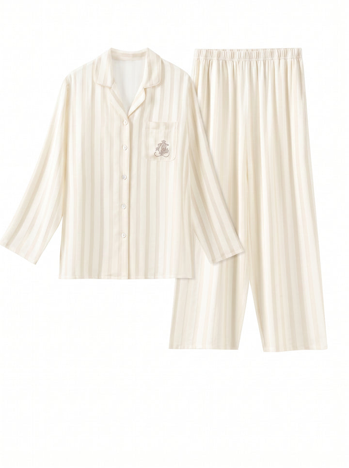Soft Button Down Pajama Sleepwear Set