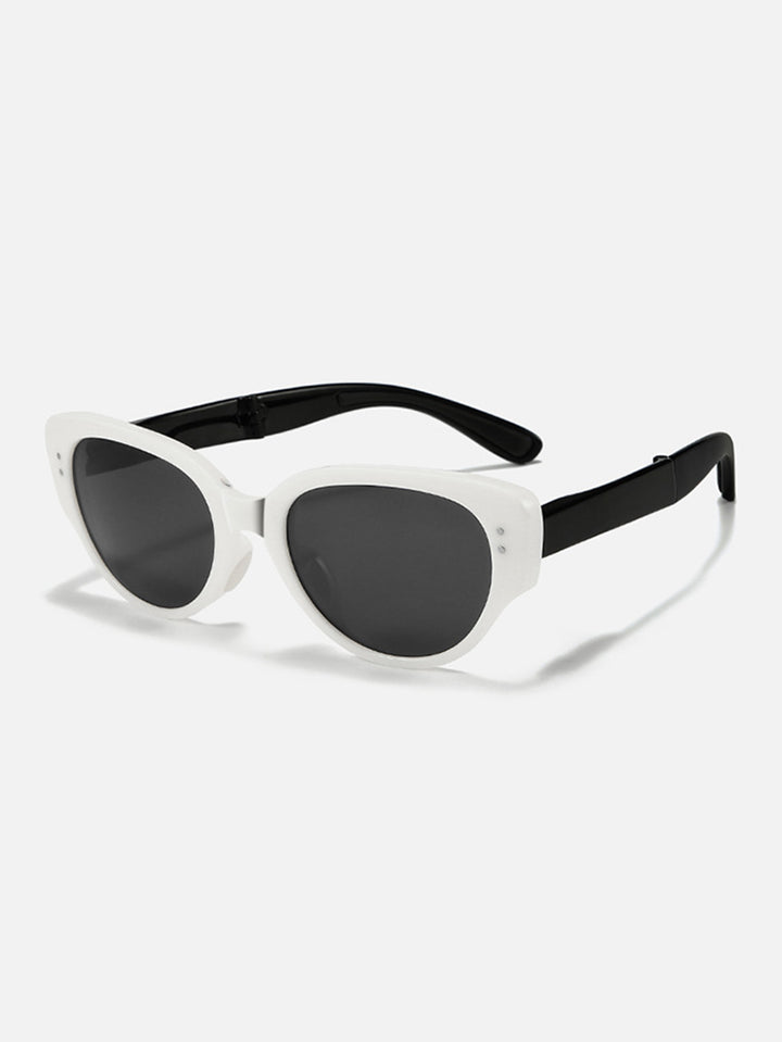 Foldable Polarized UV Protection Cat Eye Sunglasses