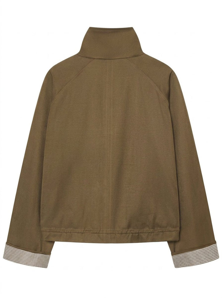 Classic Chic Collared Utility Jacket