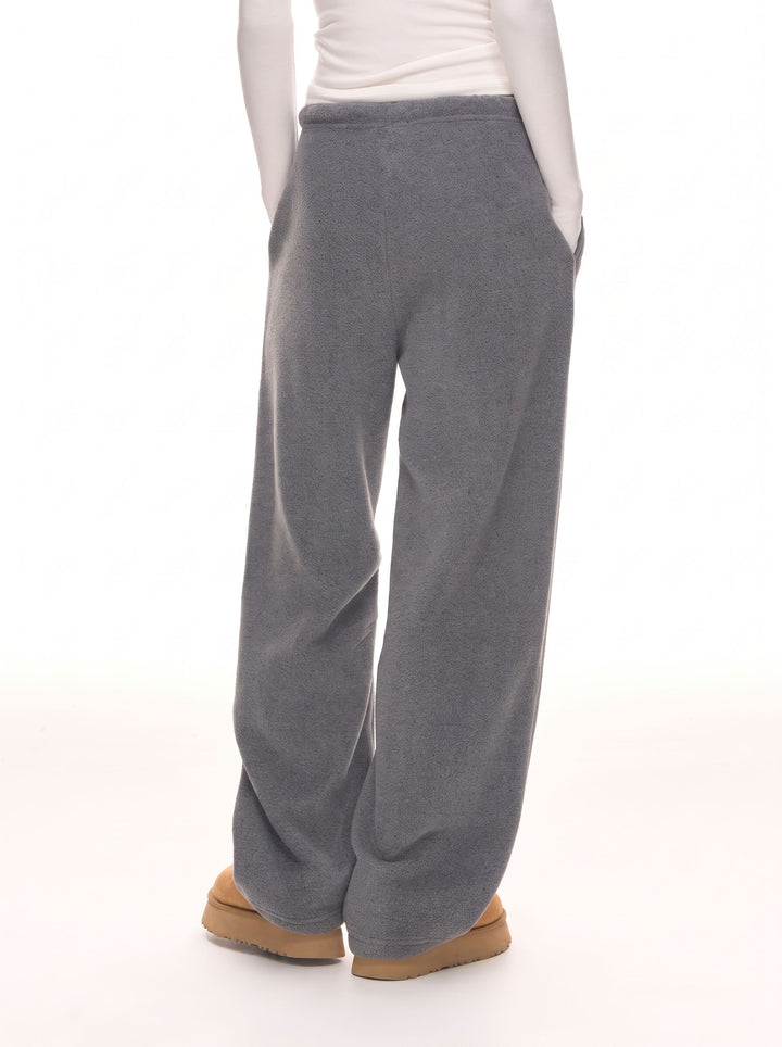 Cozy High Waisted Wide Leg Sweatpants
