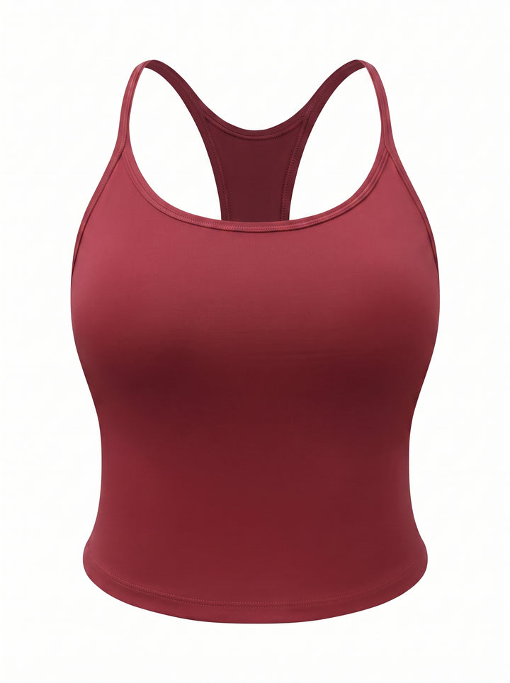 Seamless Sexy Back Workout Tank Top
