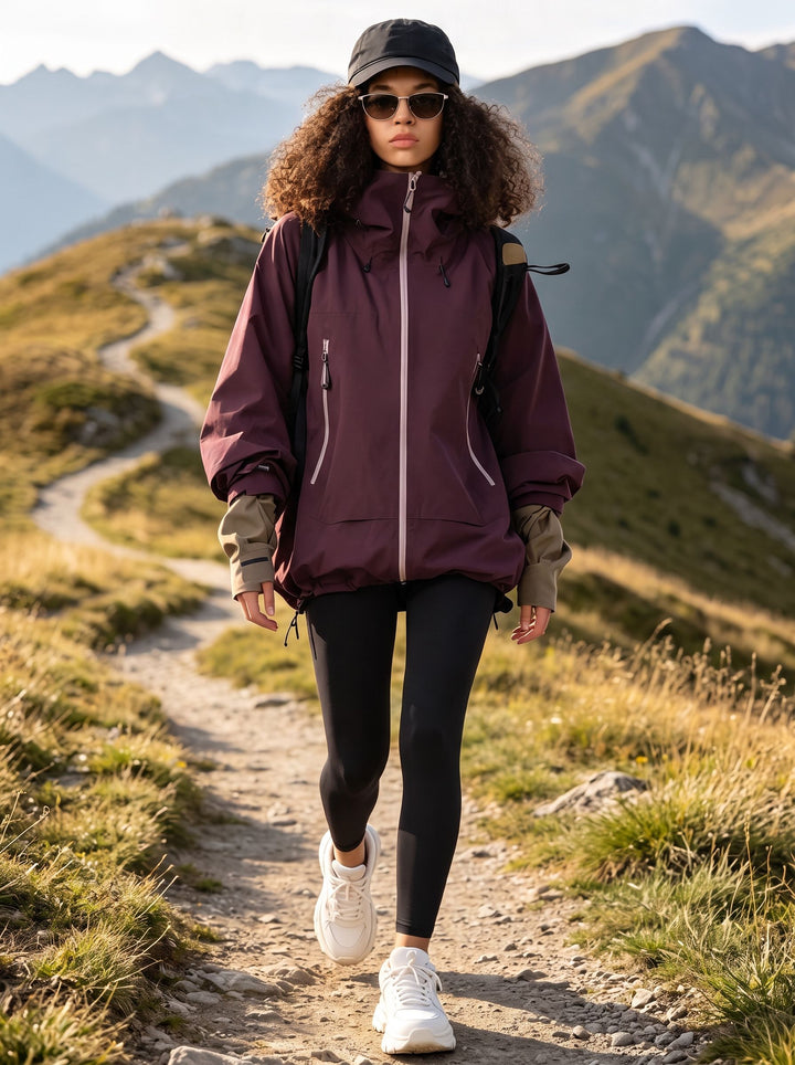 Waterproof Windproof Hiking Shell Jacket