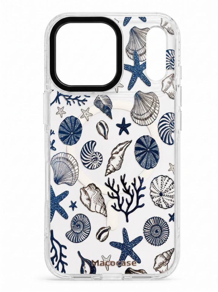 Seashell and Coral Pattern Phone Case