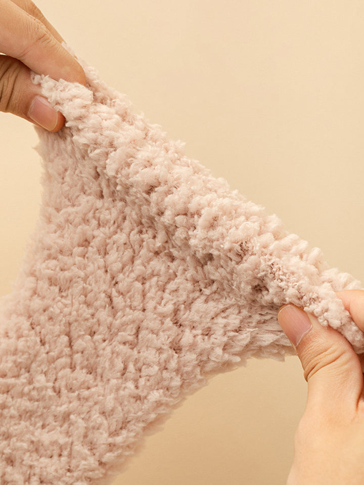 Cozy Fuzzy Over The Knee Socks