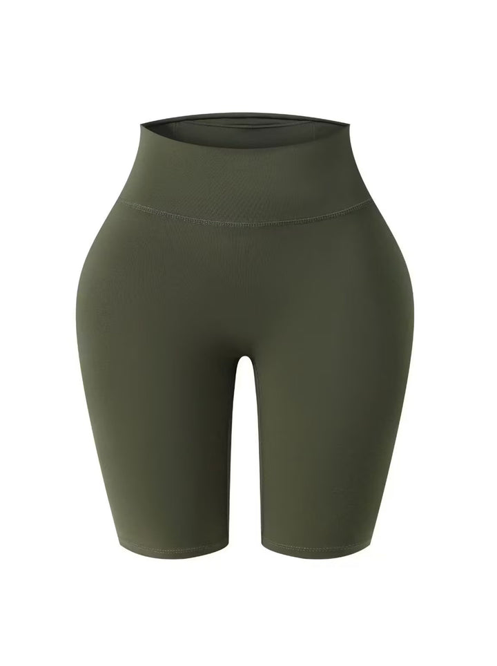 High Waisted Seamless Yoga Shorts