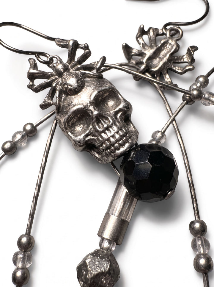 Edgy Gothic Statement Dangle Earrings