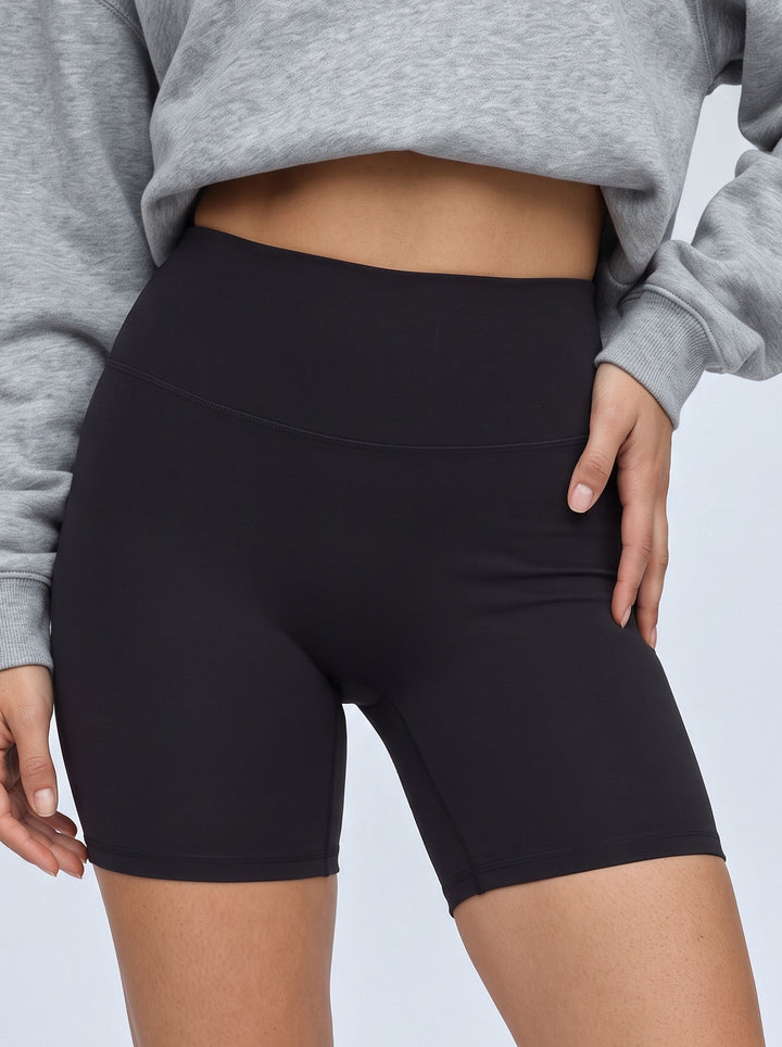 High Waisted Seamless Yoga Shorts