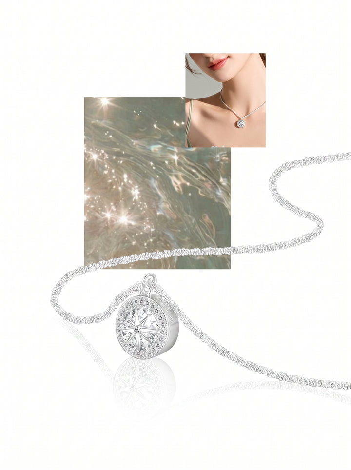 Dainty North Star Pendant Necklace