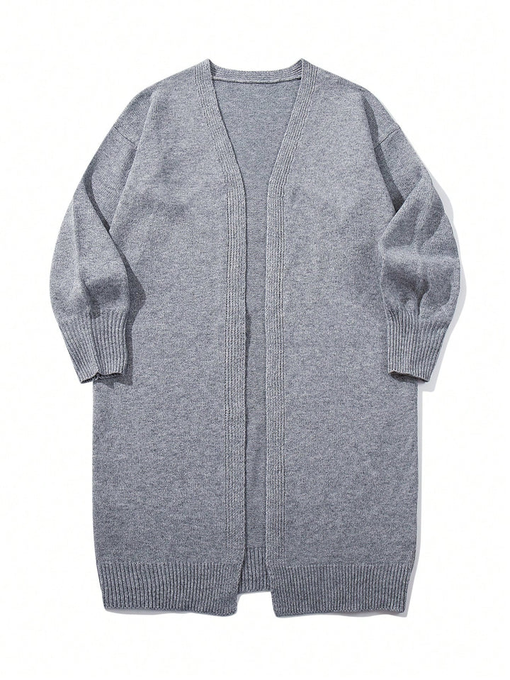 Cozy Oversized Long Knit Cardigan