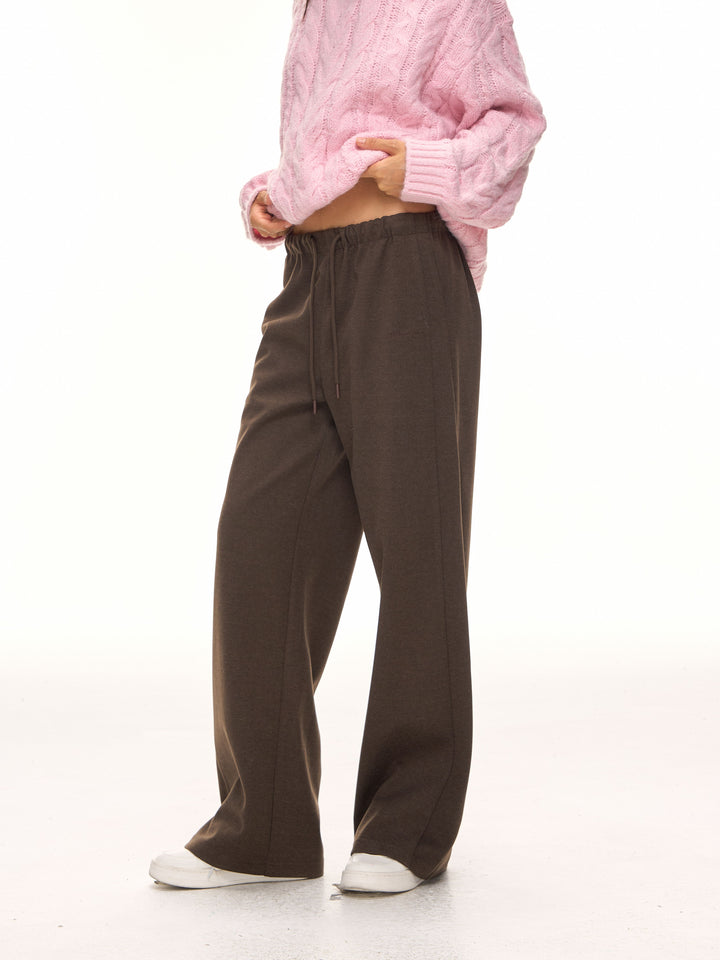 Cozy Fleece Wide Leg Pants