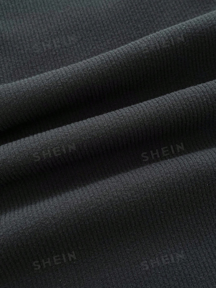Slim Fit Snap Button T Shirt