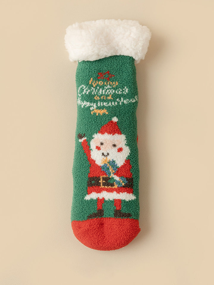 Cozy Fuzzy Plush Warm Crew Socks