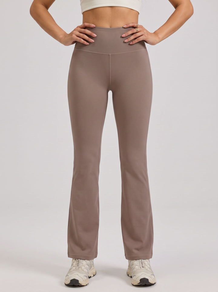 High Waisted Sculpting Flare Yoga Pants