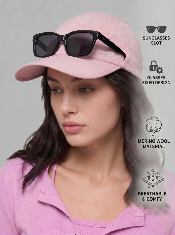 Breathable Merino Wool Sunglasses Cap