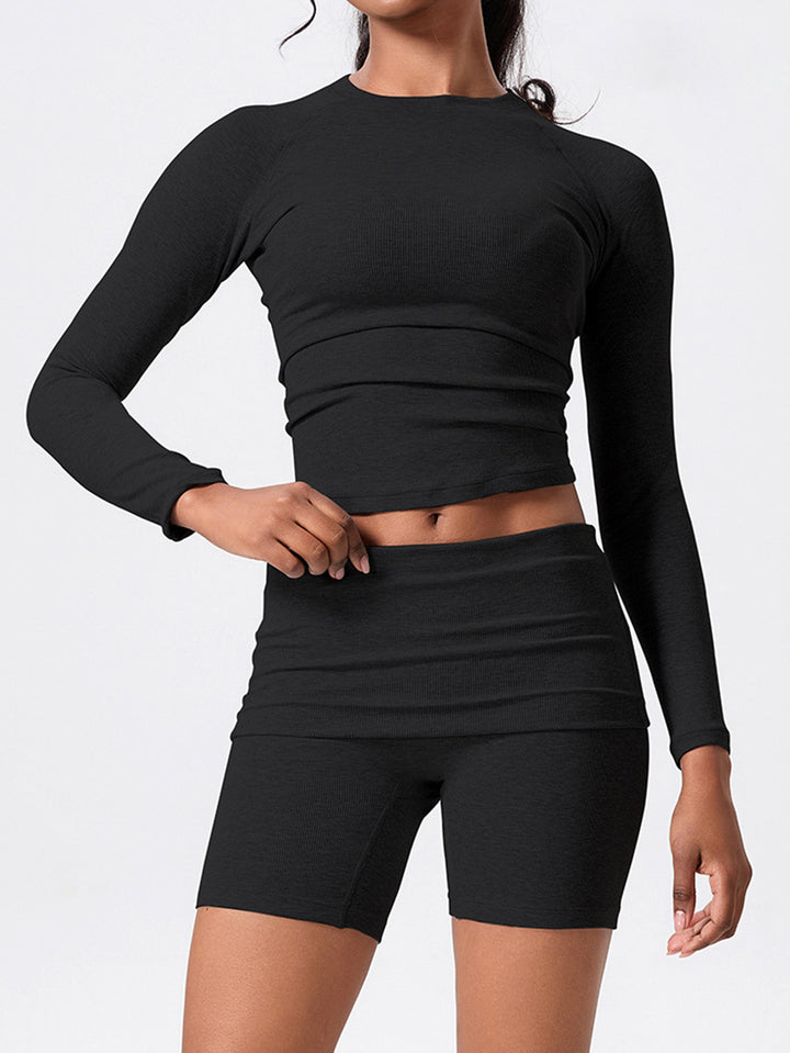 Seamless High Waisted Yoga Shorts