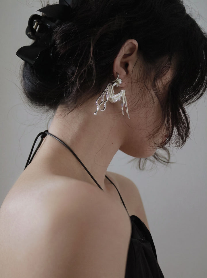 Avant Garde Surrealist Statement Earrings
