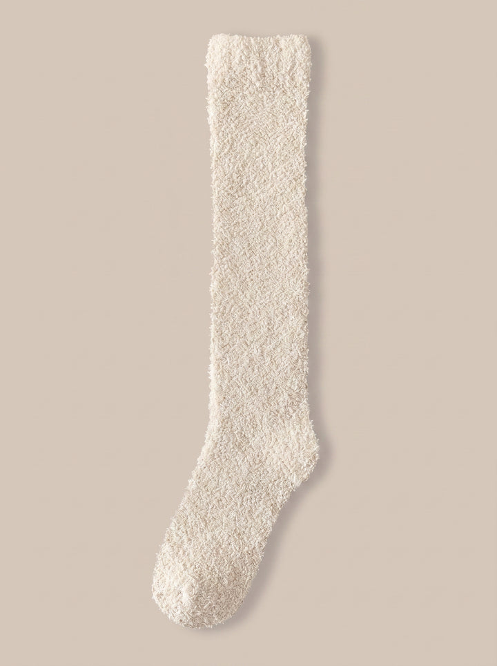 Cozy Fuzzy Knee High Socks