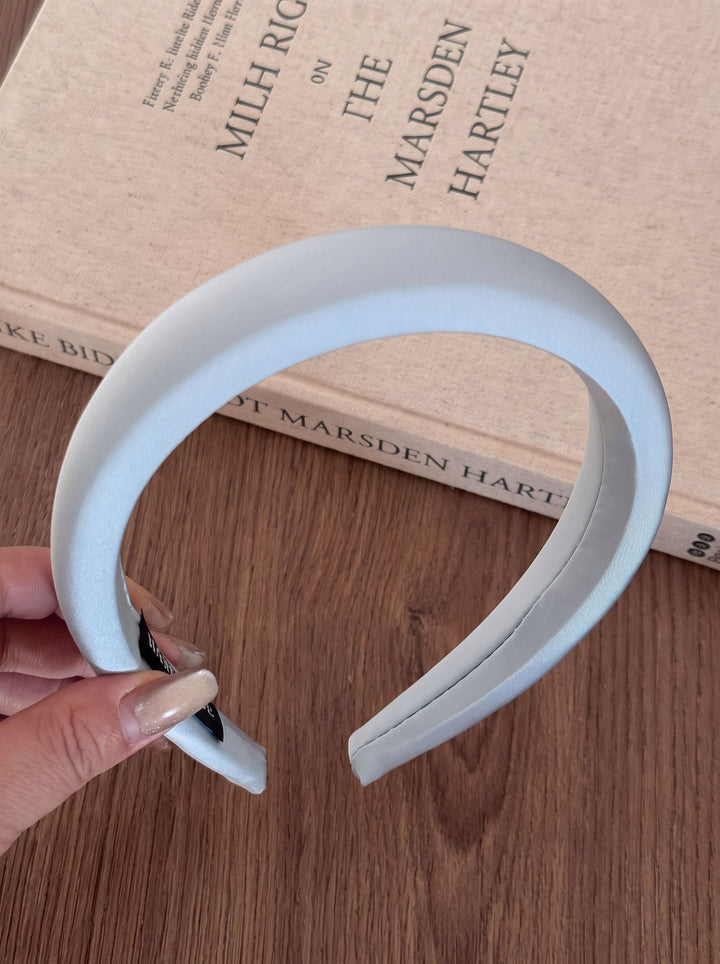 Minimalist Padded Satin Headband