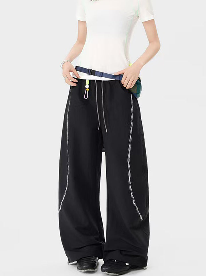 High Waisted Loose Fit Joggers
