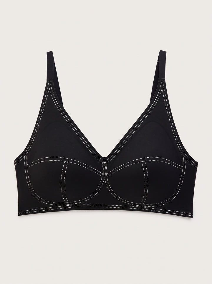Seamless Wireless Comfort Everyday Bra