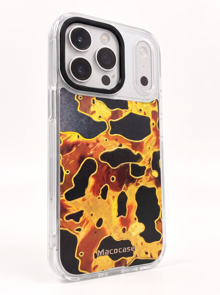 Liquid Gold Abstract Pattern Phone Case