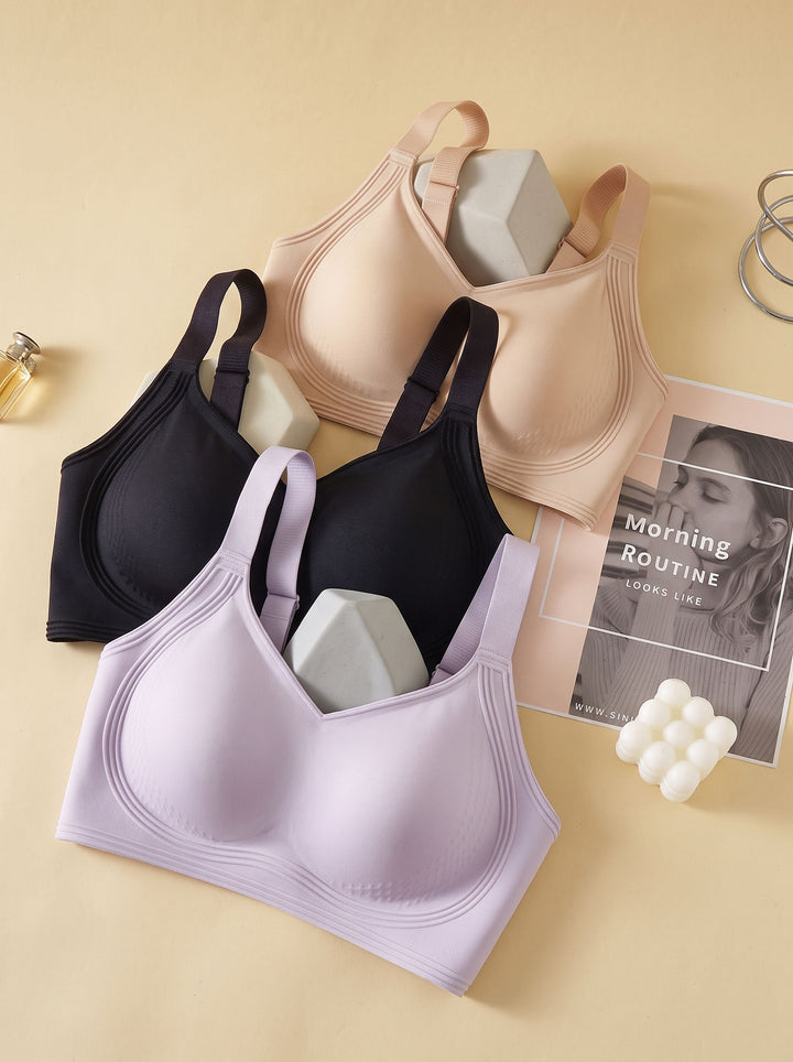 Seamless Wireless Comfort Everyday Bra