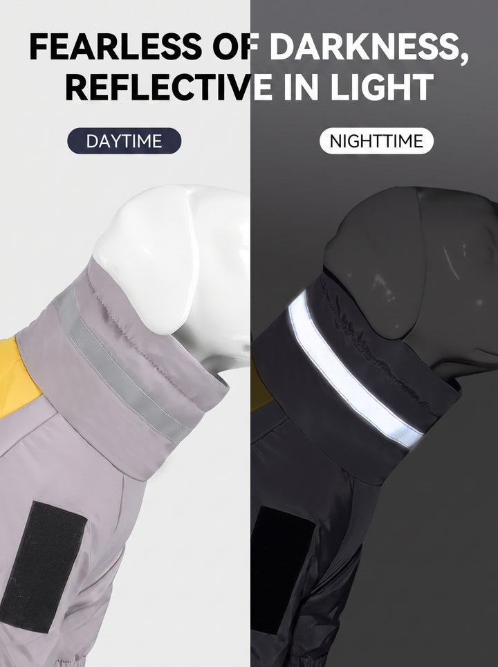Warm Waterproof Reflective Winter Dog Jacket