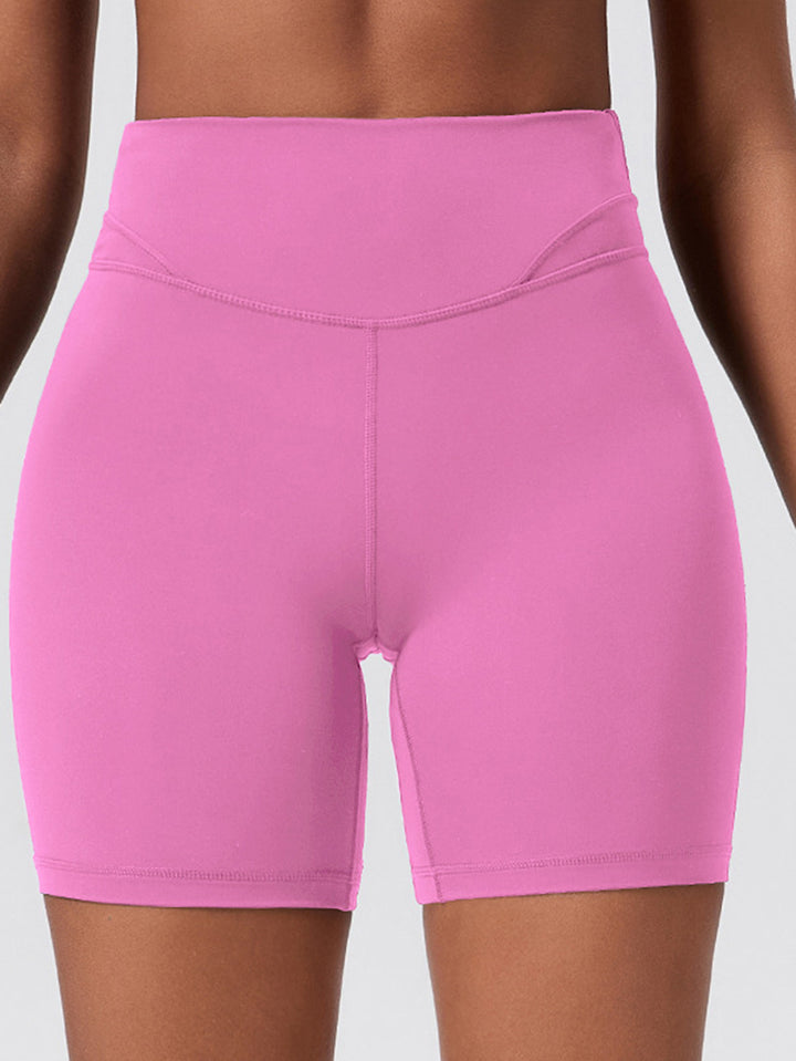 High Waisted Sculpting Yoga Shorts