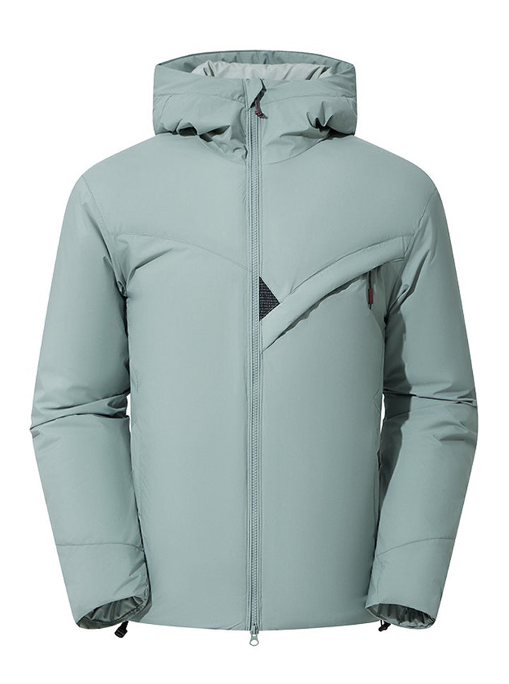 Waterproof Lightweight Hooded Puffer Jacket