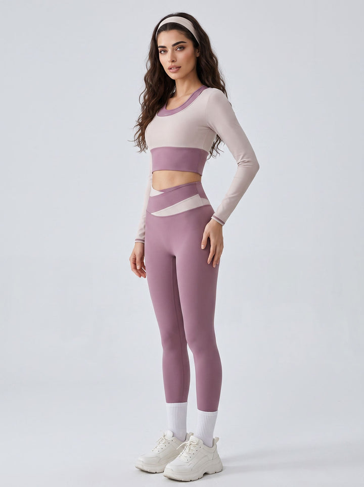 Seamless High Waisted Yoga Legging Set