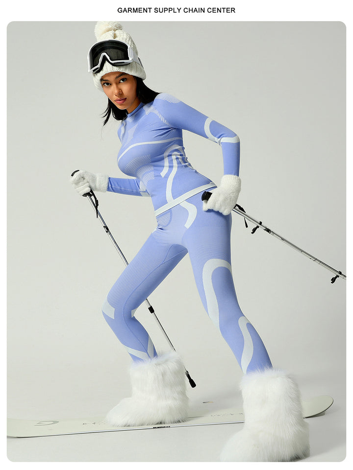 Long Sleeve Top Side-Stripe Training Set