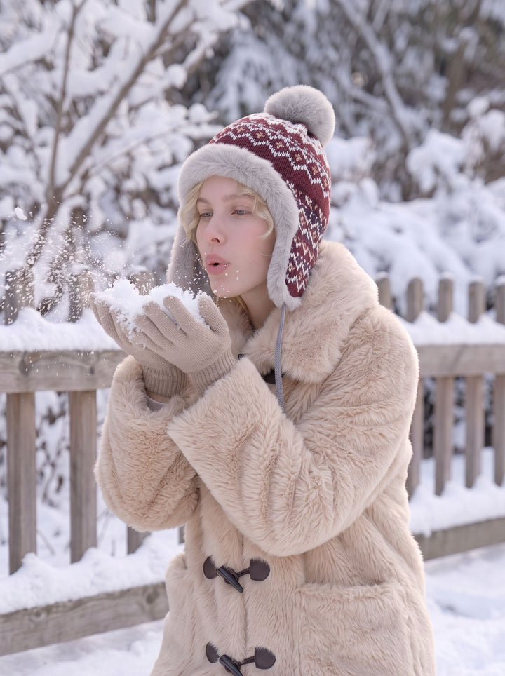 Cozy Faux Fur Lined Winter Hat