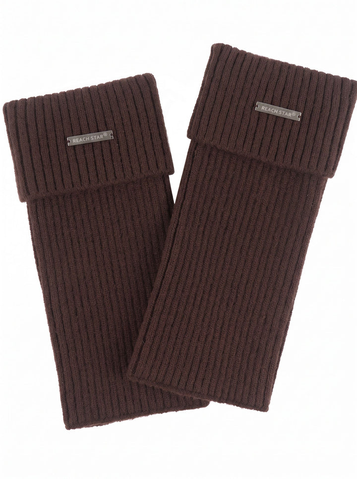 Cozy Ribbed Knit Leg Warmers