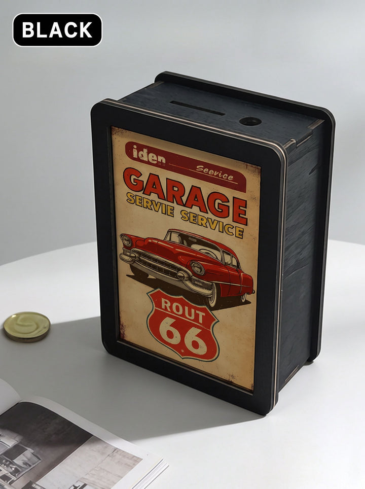 GARAGE SERVICE ROUT 66 Piggy Bank