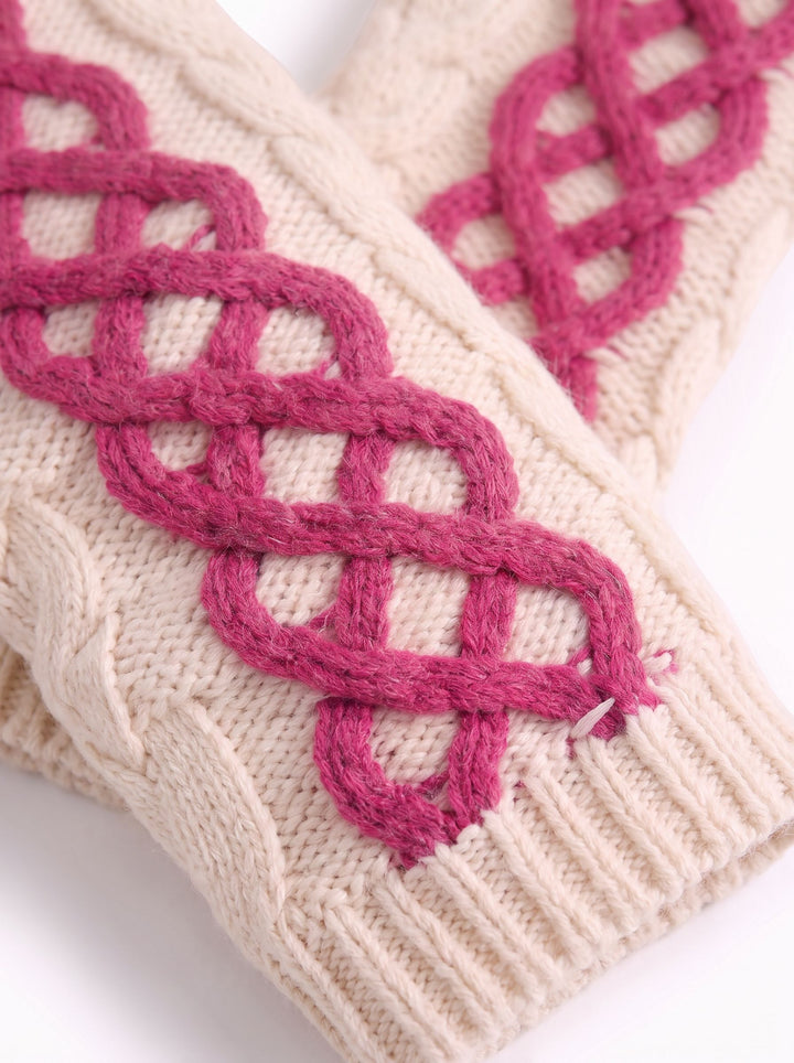 Cozy Cable Knit Leg Warmers