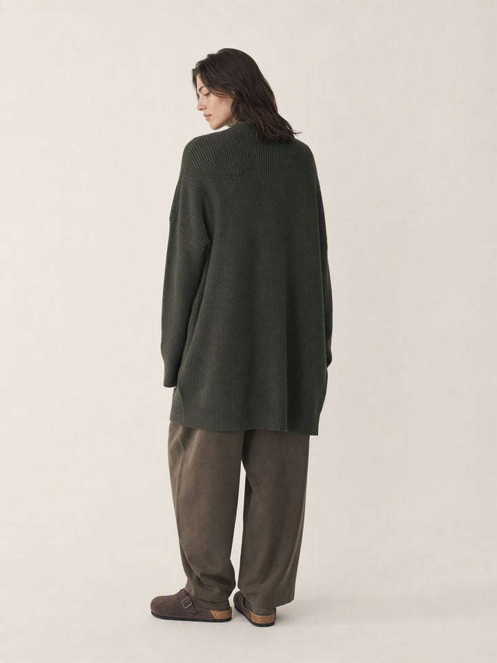 Soft Lightweight Open Front Cardigan