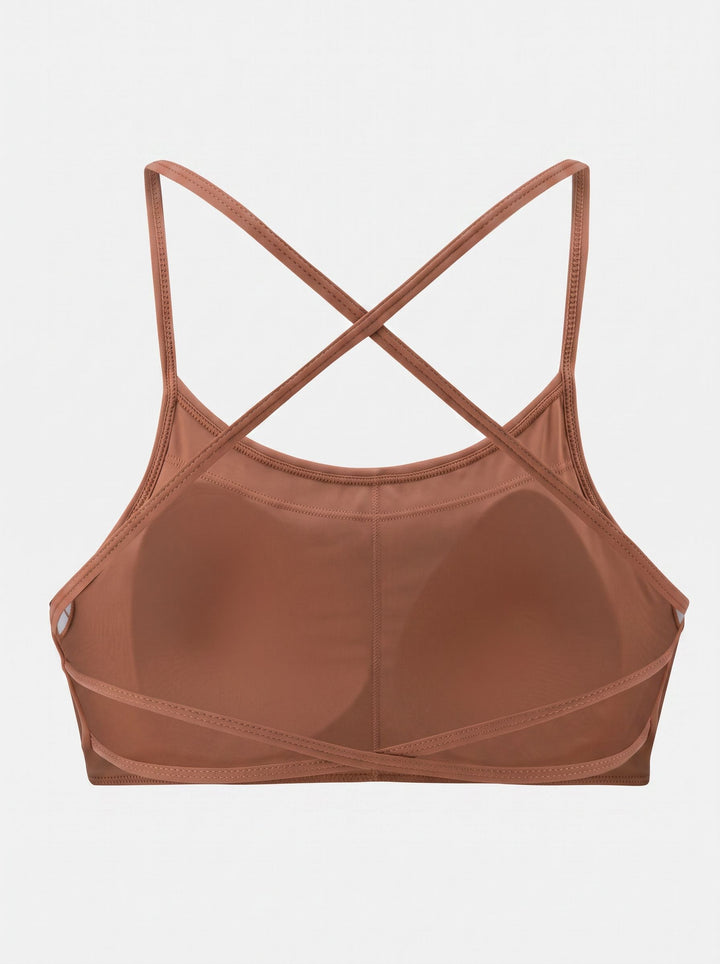 Seamless Crisscross Back Yoga Tank Top