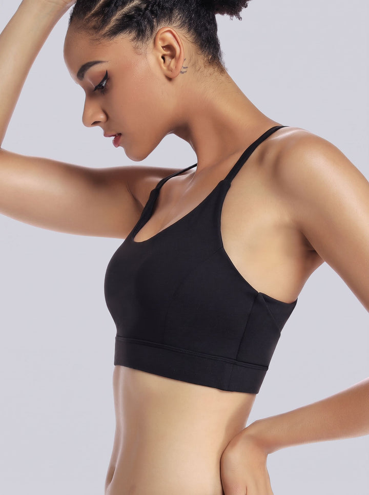 Buttery Soft Strappy Back Sports Bra