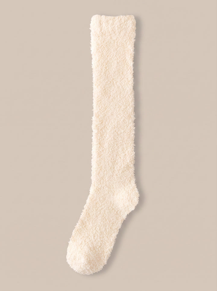 Cozy Fuzzy Knee High Socks