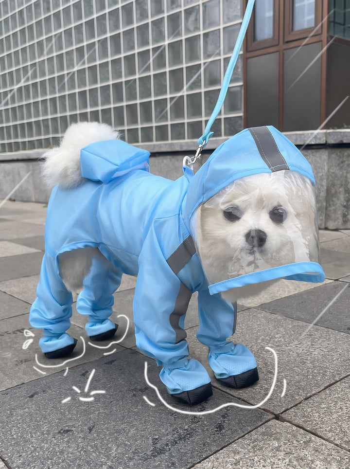 Waterproof Full Body Dog Raincoat