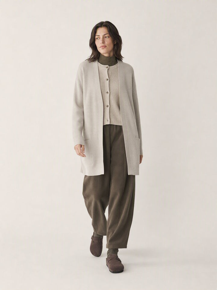 Soft Lightweight Open Front Cardigan