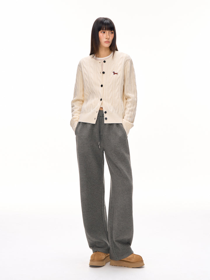 Comfy High Waisted Wide Leg Sweatpants