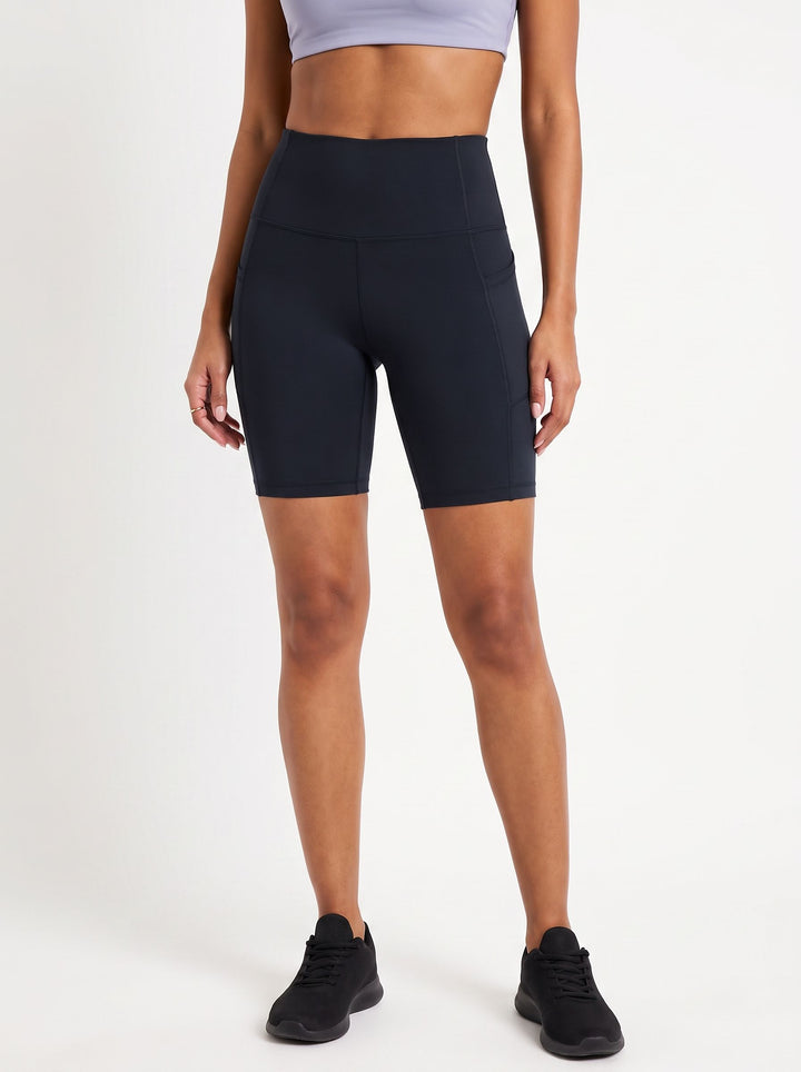 High Waisted Pocket Yoga Shorts