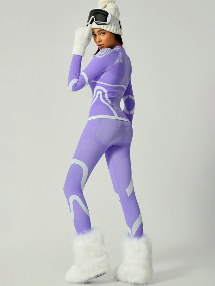 Long Sleeve Top Side-Stripe Training Set