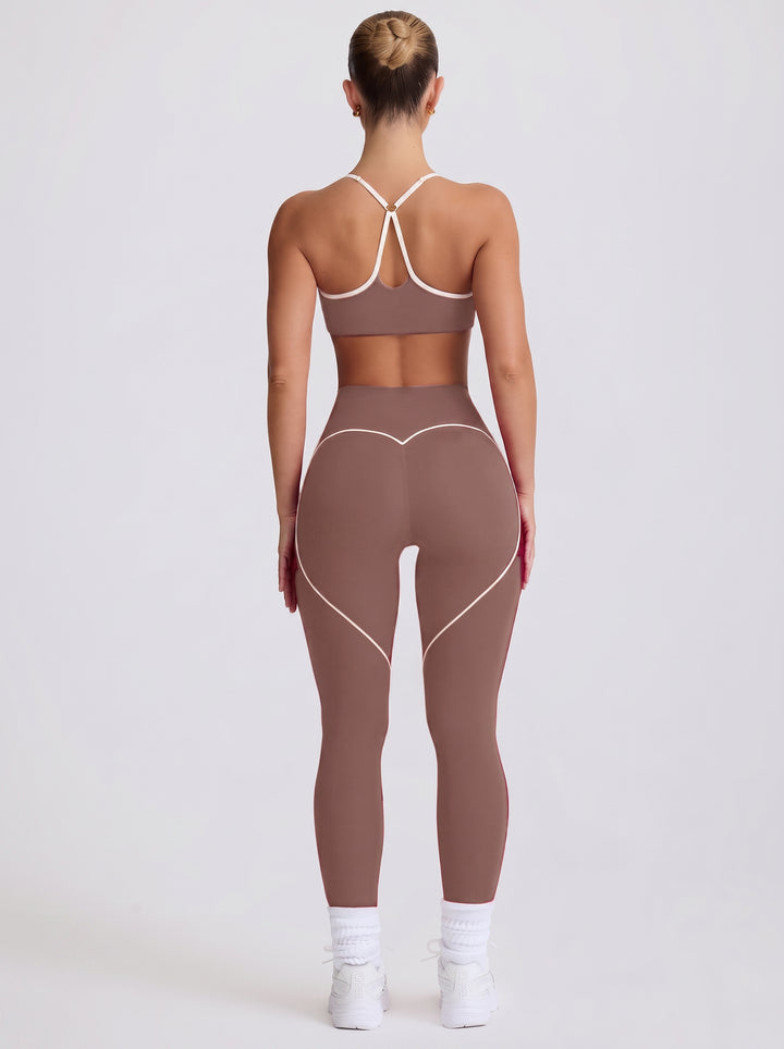 Sculpting Seamless Yoga Leggings Set