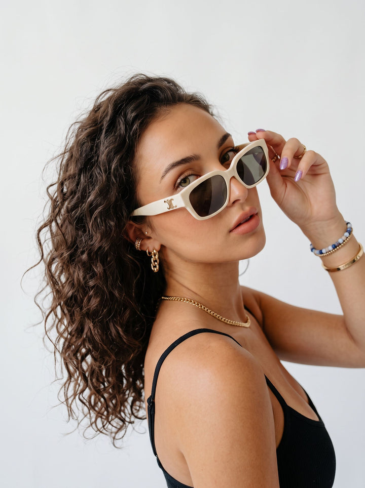 Handmade Premium Oversized Black Sunglasses
