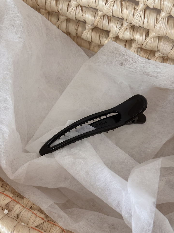 Minimalist Tortoise Shell Hair Clip